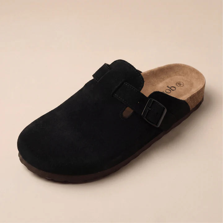 Genuine Suede Clogs by Smilnov