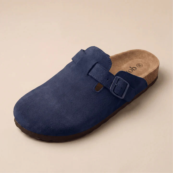Genuine Suede Clogs by Smilnov
